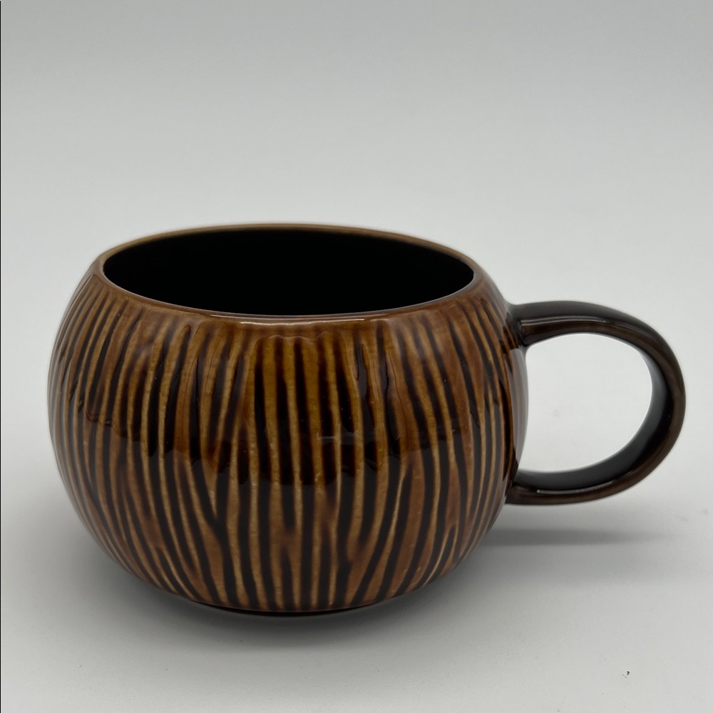 Starbucks Tropical Tiki Brown Coconut Coffee Mug 12oz 2013
